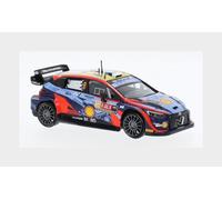 2022 Hyundai i20 N Rally 1 Nº8 Tänak/Järveoja Ganador Rally Ypres 1:43 IXO Model