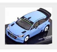 1:43 IXO Hyundai I20 Wrc #0 Test Car Rally Season 2018 Light Blue MDCS024