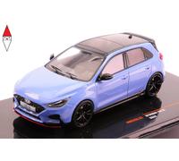MODELLINO AUTO STATICO DIECAST IXO HYUNDAI I30 N 2022 BLU MODELLISMO SCALA 1/43