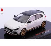 MODELLINO SCALA COMPATIBILE CON HYUNDAI i30 N DRIVE-N LIMITED EDITION 2022 MET.WHITE 1:43 IXO MODEL MOC336
