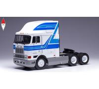 IXO 1/43 CAMION INTERNATIONAL EAGLE CABOVER 1995 BIANCO/BLU MODELLINO STATICO