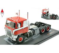 1/43 IXO INTERNATIONAL TRANSTAR COE TRACTOR TRUCK 3-ASSI 1976 RED