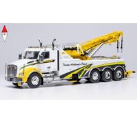 2018 T880 Wrecker rimorchio camion rimorchio Alabama Finest bianco con grafica 1/43 Diecast Model by IXO Models TTR03722