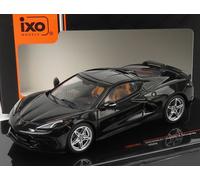 MODELLINO AUTO STATICO CHEVROLET CORVETTE C8 2020 NERO MODELLISMO SCALA 1:43