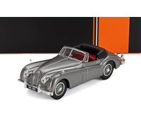IXO 1/43 JAGUAR XK 140 CABRIOLET 1956 GRIGIO MODELLINO AUTO MODELLISMO STATICO