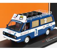 IXO 1/43 RAF 2203 MINIBUS TEAM RALLY LADA SERVICE ASSISTANCE 1984 MODELLINO