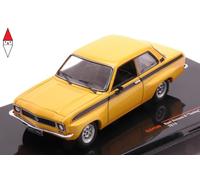 IXO Modellino auto statico Opel Ascona A Tuning 1973 Giallo 1:43 CLC418N
