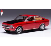 ixo Modellino d'auto Opel Kadett C Coupe 1976 Rosso/Nero 1:43