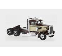 1:43 IXO Peterbilt 281 Tractor Truck 3-Assi 1955 Dark Brown Beige TR226.22