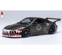 1/43 IXO PORSCHE 911 997 OLD AND NEW BODY KIT 2020 BLACK WHITE RED