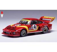PORSCHE 935/77A 930 TEAM GELO RACING N 4 6h SILVERSTONE 1978 KLAUS LUDWIG - HANS HEYER RED YELLOW