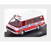 ixo Modellino die-cast 1:43 RAF 2203 Assistenza Rally Lada 1984 con portapacchi e ruote