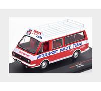 Die cast 1/43 Modellino Furgone Raf 2203 Autoexport Assistenza Rally Team Lada