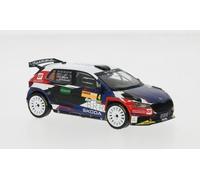 1:43 IXO Skoda Fabia Rally Wm Lavanttal 2024 #4 Wagner Ostlender RAM950.22