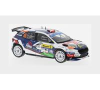 1:43 IXO Skoda Fabia Rally2 Evo #10 Rally Barum 2024 Wagner Hain RAM951.22