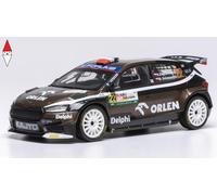 1/43 IXO SKODA FABIA RALLY2 EVO TEAM ORLEN N 22 RALLY JAPAN 2024 KAJETAN