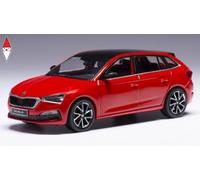 ixo Modellino auto Skoda Scala 2019 statico diecast 1:43 Rosso
