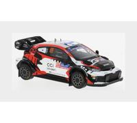 1:43 IXO Toyota Yaris Gr #69 Rally Finland 2024 Rovanpera Halttunen RAM947.22