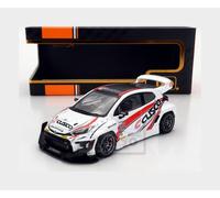 2022 Toyota GR Yaris Pandem Cusco Blanco/Rojo 1:43 IXO Models MOC329.22