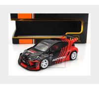 2022 Toyota Pandem GR Yaris Advan Negro/Rojo 1:43 IXO Models MOC328.22