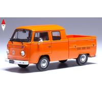 1/43 IXO VOLKSWAGEN T2 DOUBLE CAB PICK-UP 1972 ORANGE
