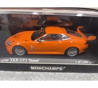 1:43 JAGUAR XKR GT3 Arancione 2008 MINICHAMPS 400081394 OVP Nuovo 1 Di 1008