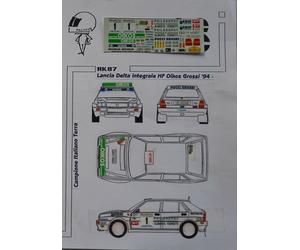 1/43 Lancia Delta HF Rally Campionato Italiano 1994 Terra Pucci Grossi Kit