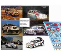 1/43 Lancia Delta S4 Rally 1000 Laghi Montecarlo Rac Olympus 1985 1986