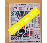 1/43 Lancia Stratos Rally Valli Piacentine 1977 Pregliasco KIT