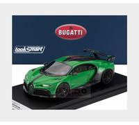 1:43 LOOKSMART Bugatti Chiron Pur Sport #16 2020 Viper Green Black LS520B