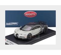 1:43 LOOKSMART Bugatti Chiron Sport #16 Wing Up 2019 Carbon 2 Tone Grey LS490C