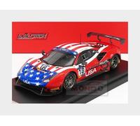 1:43 LOOKSMART Ferrari 488 Gt3 #18 8H Fia Motors. Gt Cup Vallelunga 2019 LSRC078