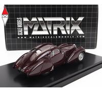 1/43 Matrix-Scale-Models Bugatti Type 57S Atlantic 1937 Brown MX40205-112