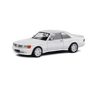 Mercedes S / Class 560sec Amg (c126) Wide Body 1990 White 1:43 Model 4310904