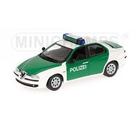 1:43 Minichamps Alfa Romeo 156 Polizei 430120790 Modellino