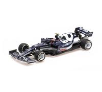 Minichamps 417210710 1:43 Scuderia Alphatauri Honda AT2-Pierre Gasly-3° GP dell'Azerbaigian 2021 Auto da collezione in miniatura, multicolore