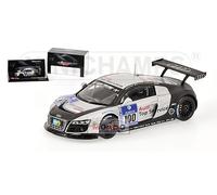 1:43 Minichamps Audi R8 Lms Luhr Nurburgring 2009 437091900 Modellino
