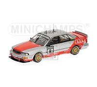 1:43 Minichamps Audi V8 Quattro Azr Dtm 1992 400921402 Diecast Modellino