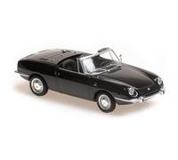 1:43 MINICHAMPS Fiat 850 Sport Spider Black 1968 940121231