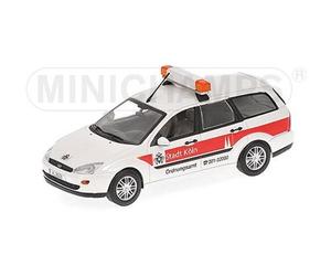 1:43 Minichamps Ford Focus Turnier 1997 Ordnungsamt 430087091 Modellino
