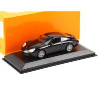 1:43 Minichamps Maxichamps Porsche 911 996 Carrera Coupe 1998 Nero Metallizzato
