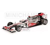 1:43 Minichamps Mclaren Mercedes Mp 4/25 J. Button 2010 530104301 Modellino