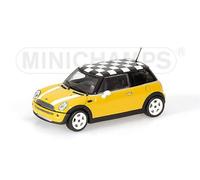 1:43 Minichamps Mini One Yellow 2001 Pma 431138104 Modellino
