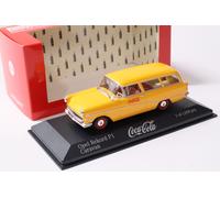 1:43 Minichamps Opel Rekord P1 Kombi Break 1958 Arancione COCA COLA