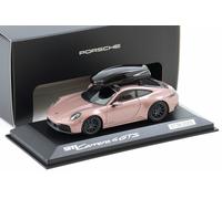 1:43 Minichamps Porsche 911 992.2 Carrera 4 GTS Con Box Tetto Frozenberry WAP DE
