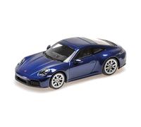 Porsche 911 (992.2) Carrera GTS 2024 Blu Metallico Modellino 1:43 Minichamps