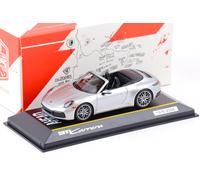 1:43 Minichamps Porsche 911 (992) Carrera Cabriolet AHEAD GT-SILVER WAP DEALER