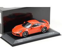 1:43 Minichamps Porsche 911 992 Turbo S COUPE 2020 Lava Arancione