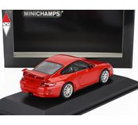 1/43 Minichamps Porsche 911 997 Gt3 Coupe 2006 Red 400065404