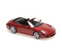 1:43 MINICHAMPS Porsche 911 Carrera S Cabriolet Red Metallic 2005 940063031